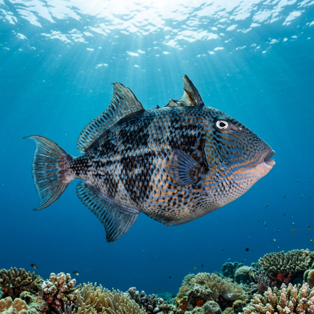 Blue Triggerfish
