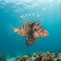 Clearfin Lionfish
