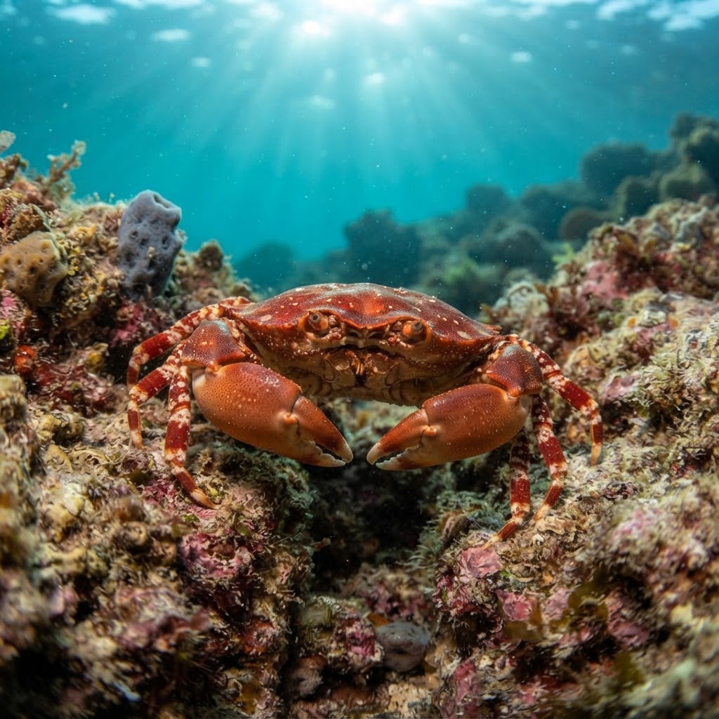 Foliate Kelp Crab