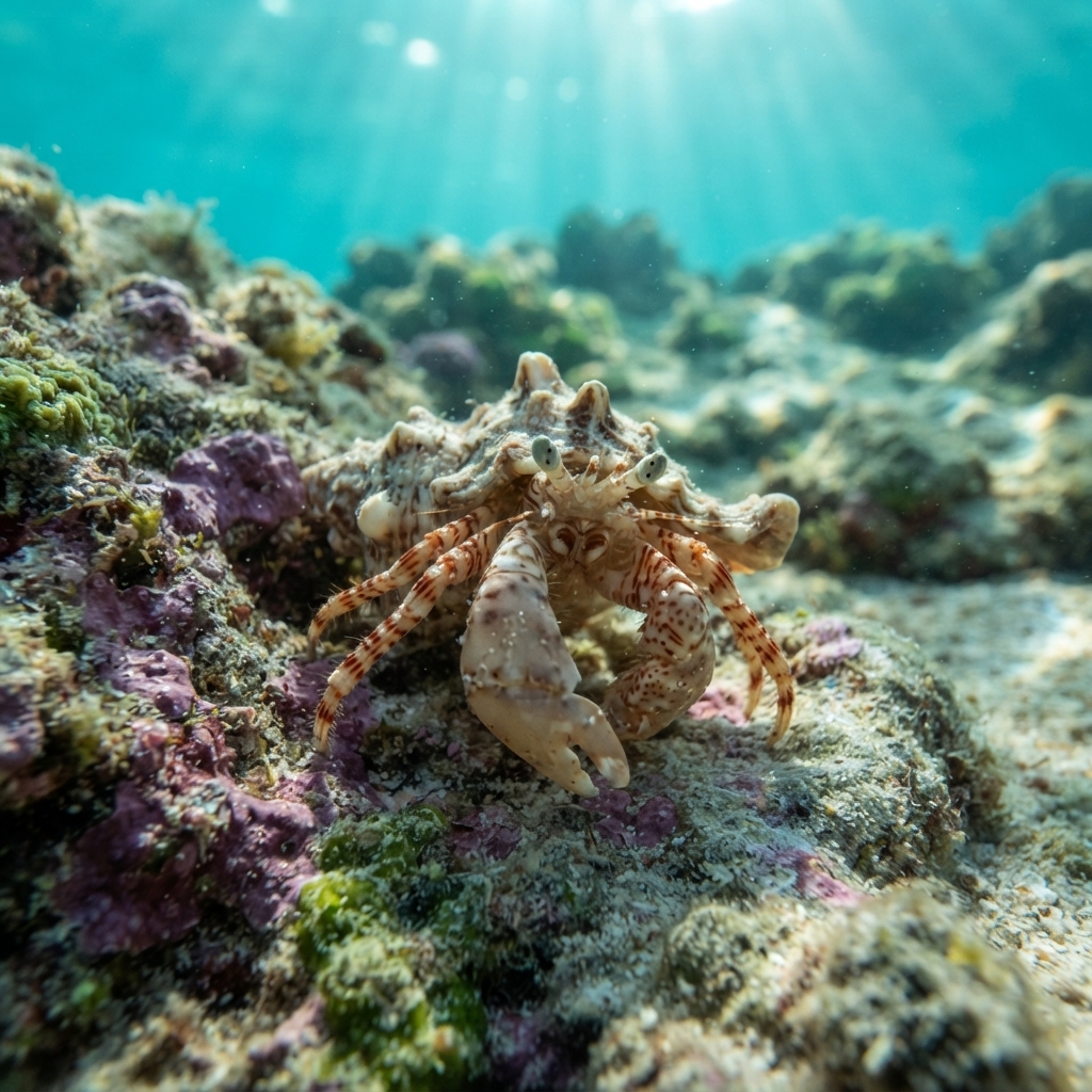 Red-striped Hermit