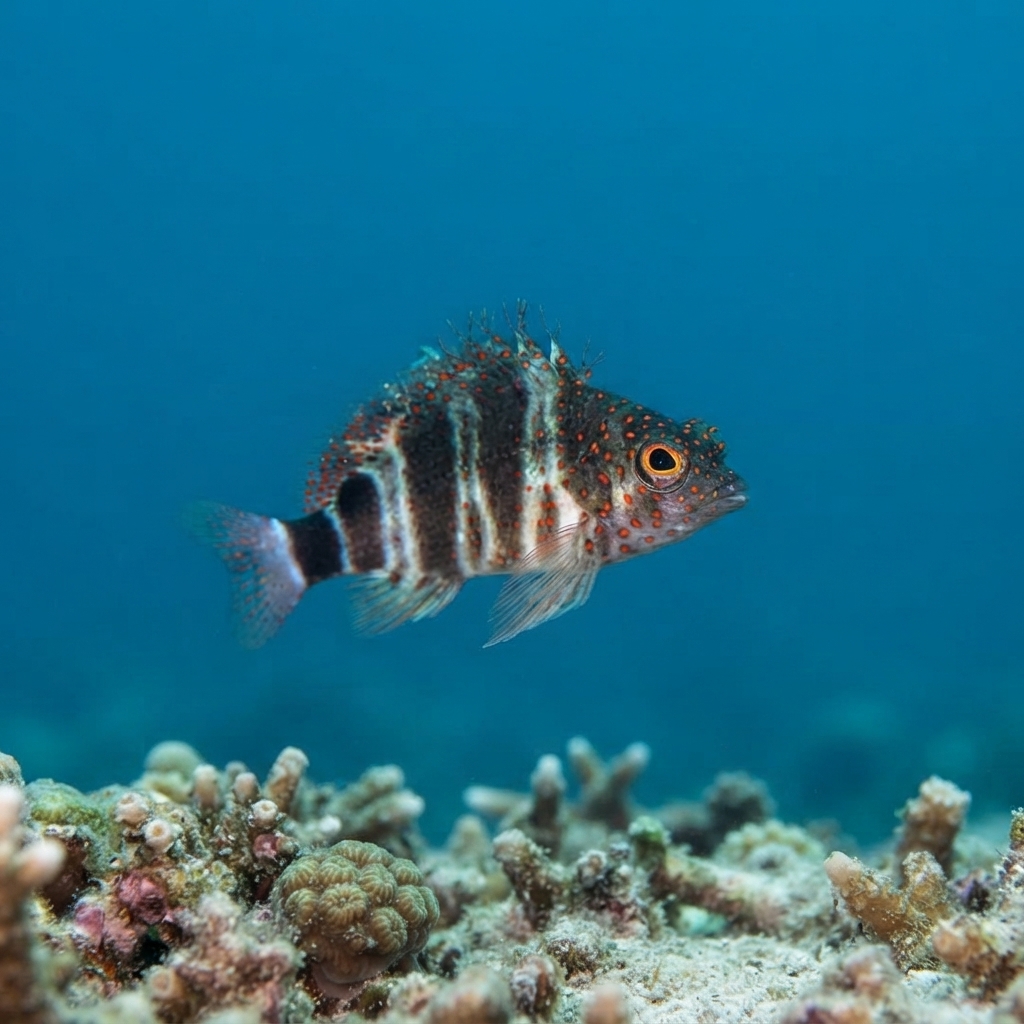 Redspotted Hawkfish