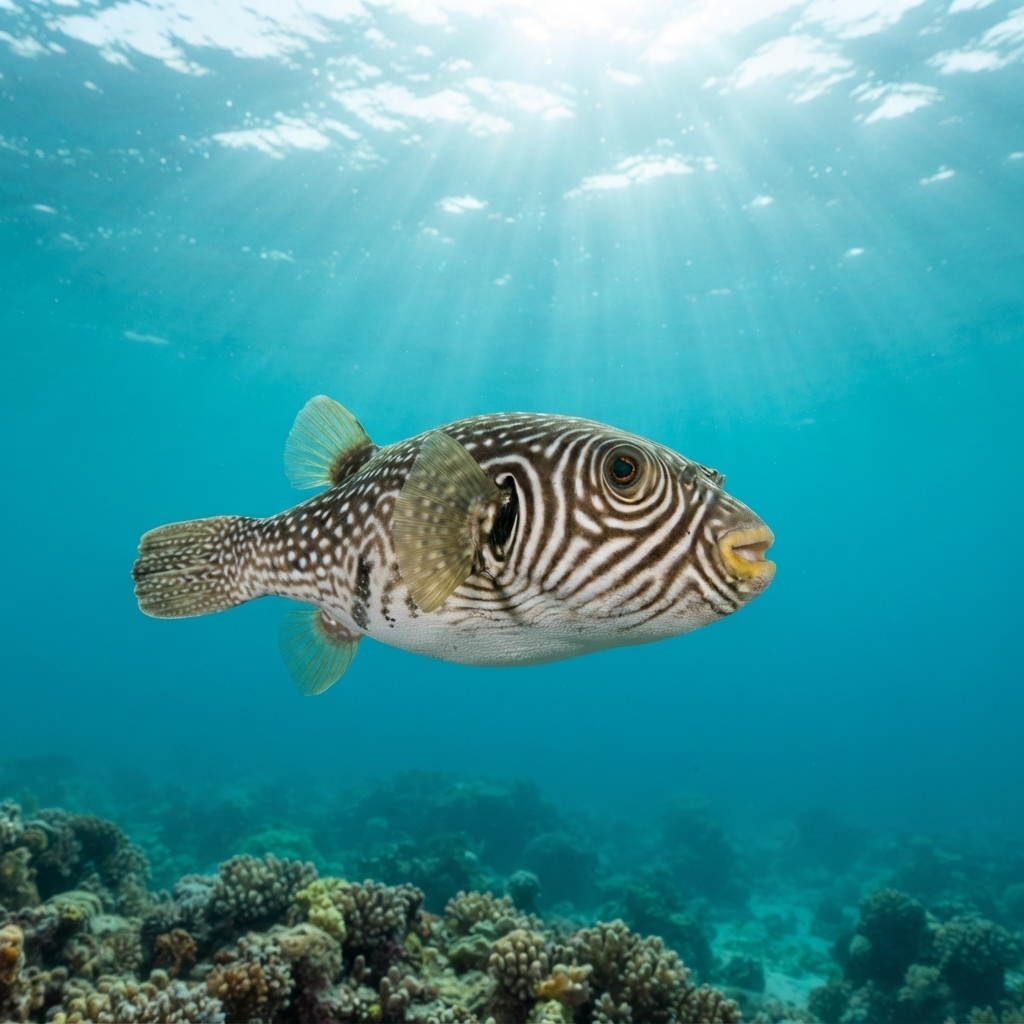 Reticulated Pufferfish