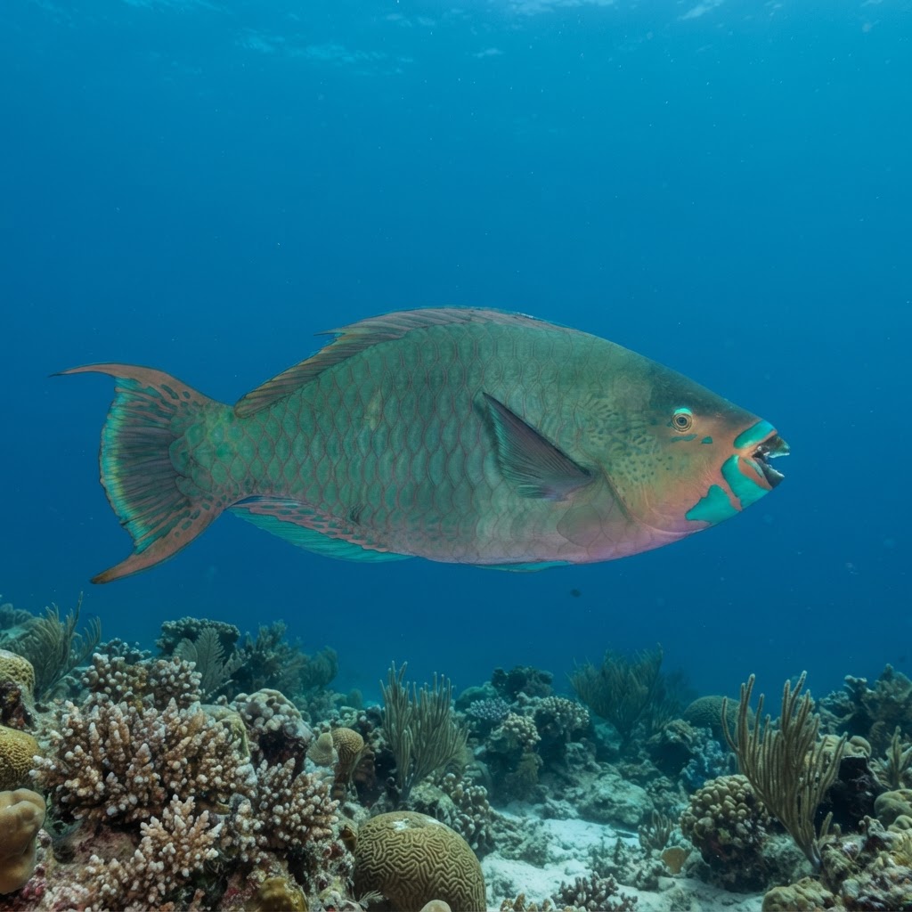 Filament-finned Parrotfish