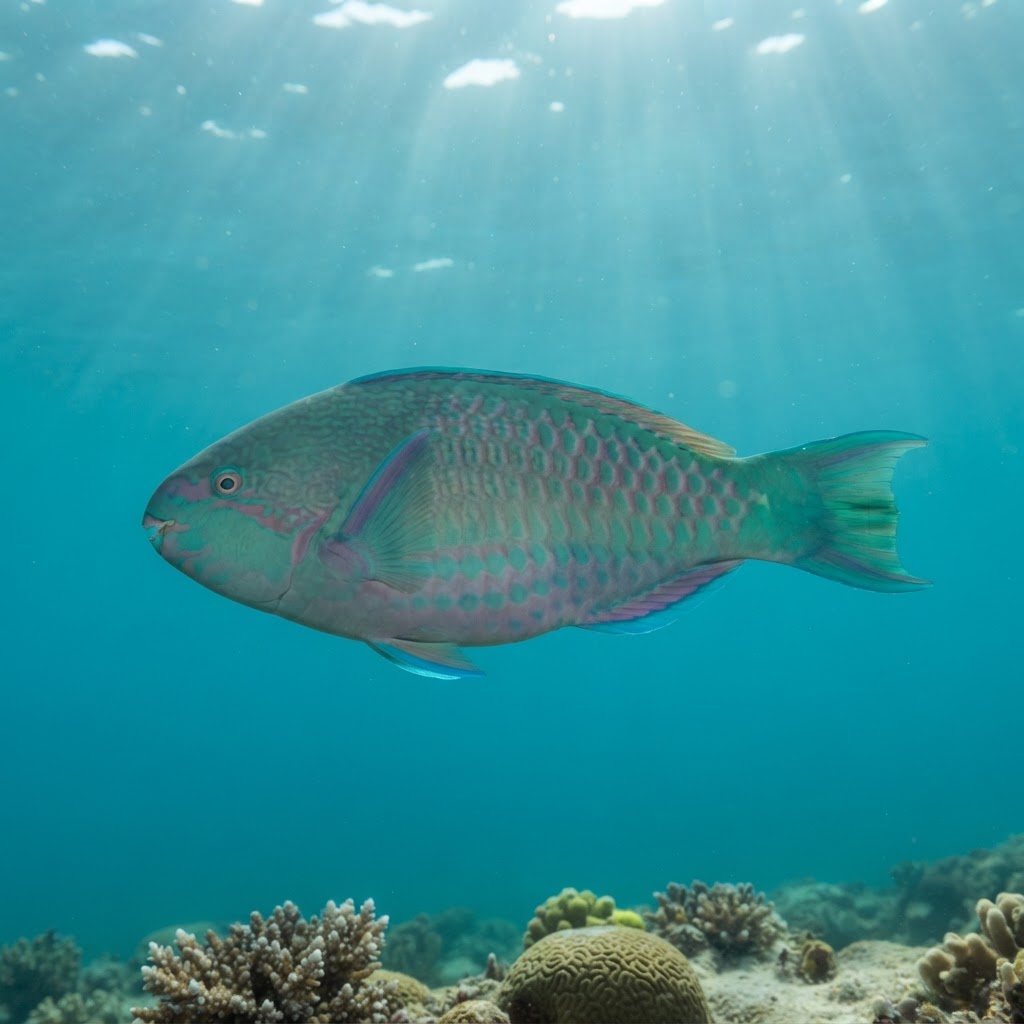 Globehead Parrotfish