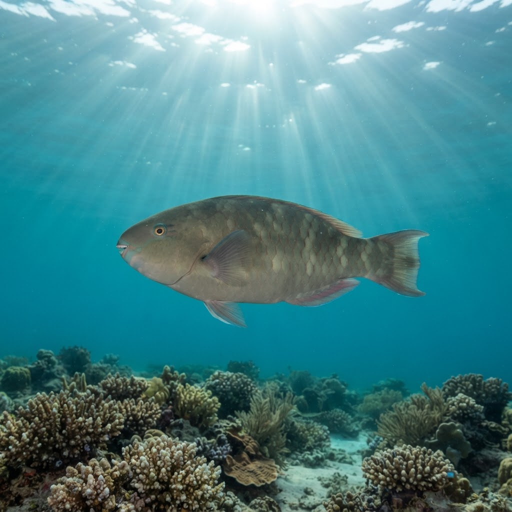 Greenblotch Parrotfish