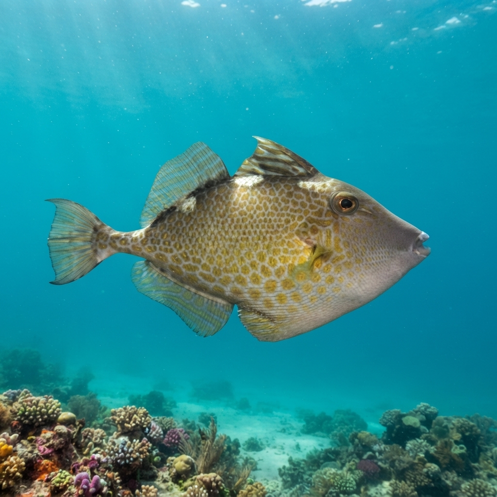 Starry File Fish