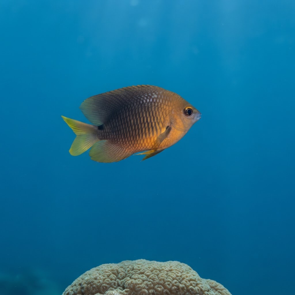 Threespot Damselfish