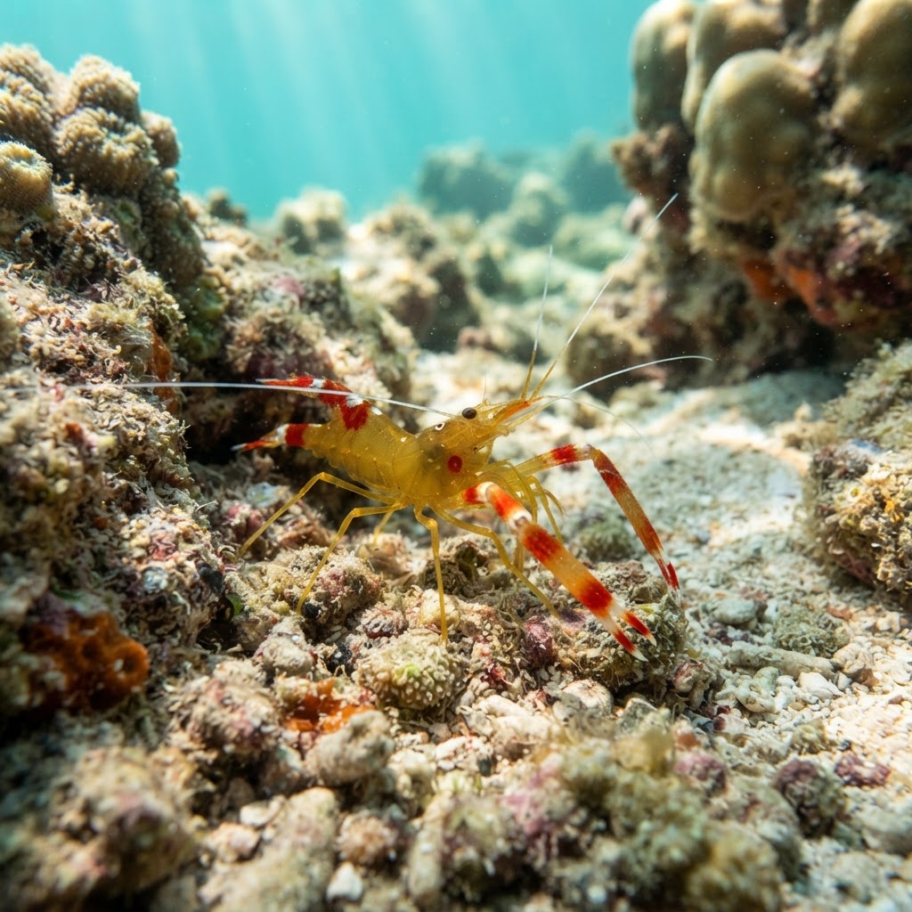 Yellowbanded Coral Shrimp