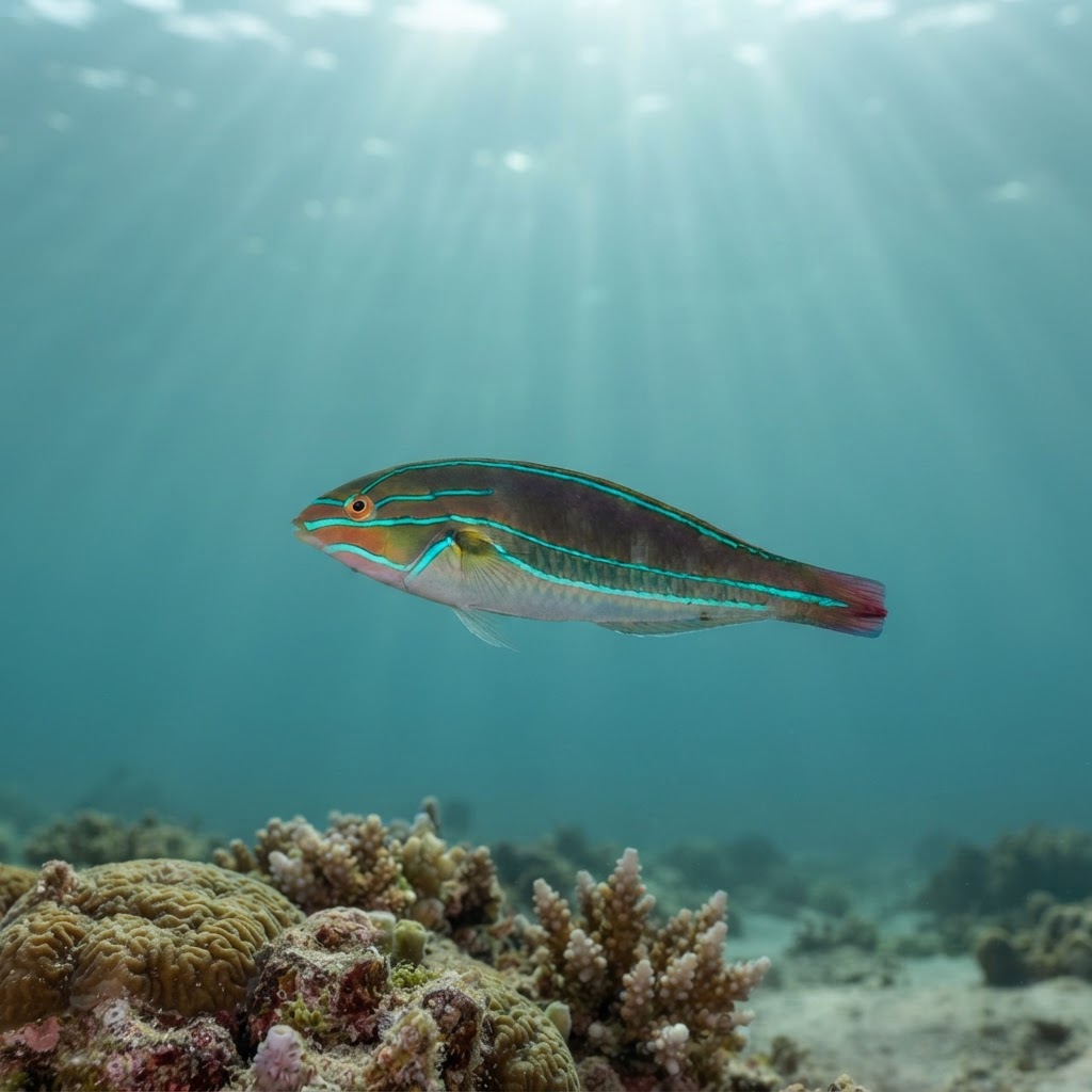 Bluelined Wrasse