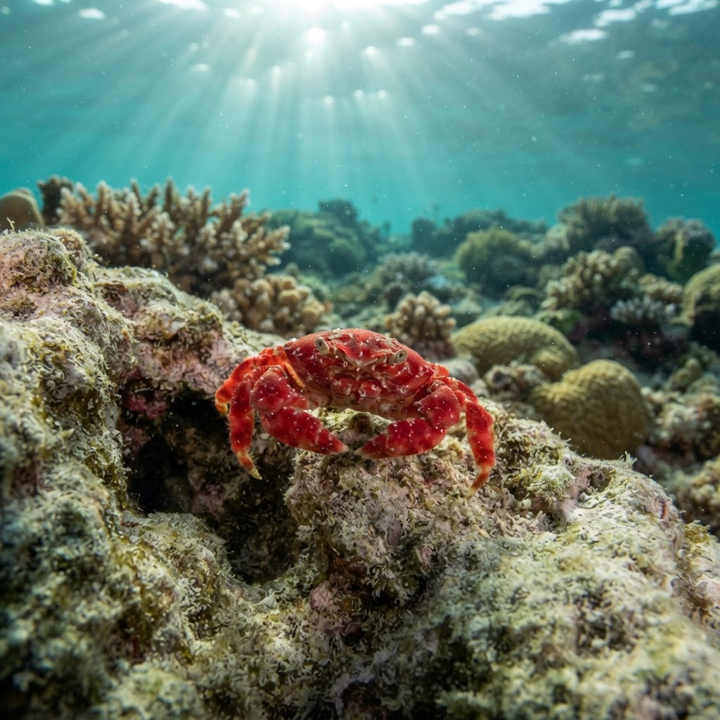 Scarlet Mime Crab