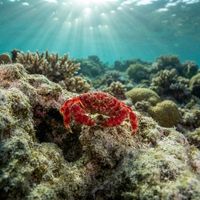 Scarlet Mime Crab