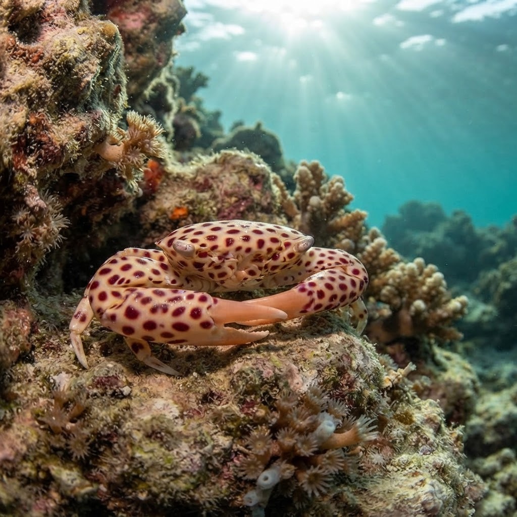 Red-spotted Guard Crab