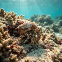 Tropical Hermit Crab