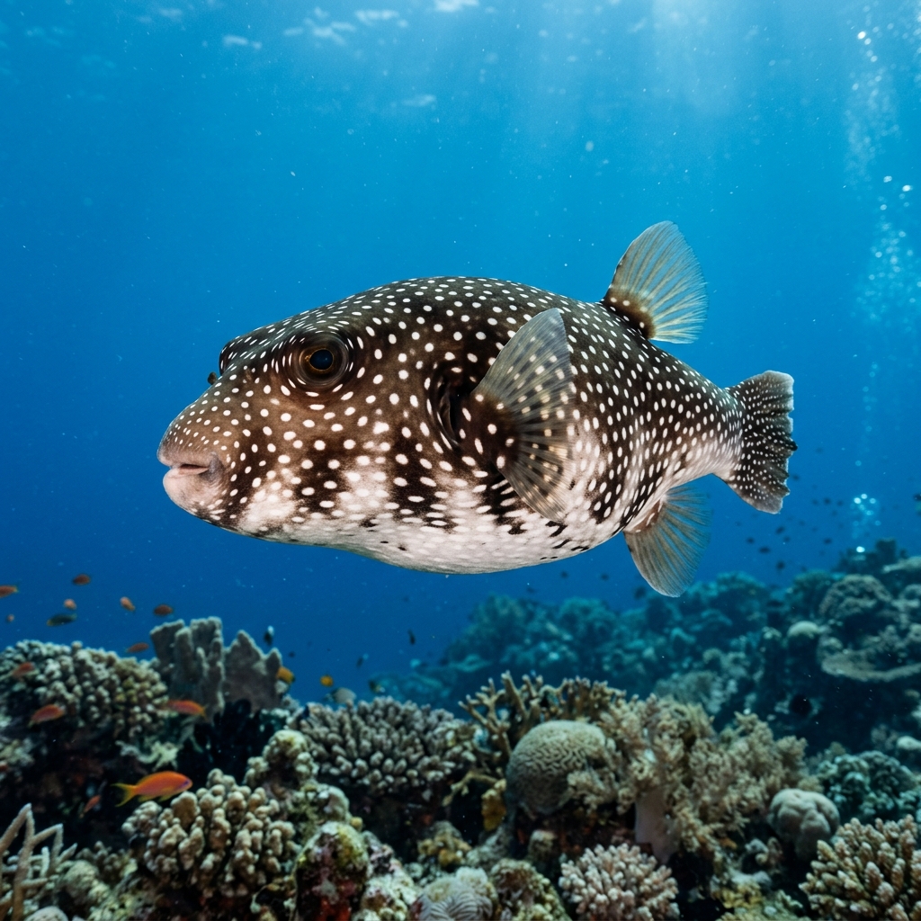 White-spotted Puffer