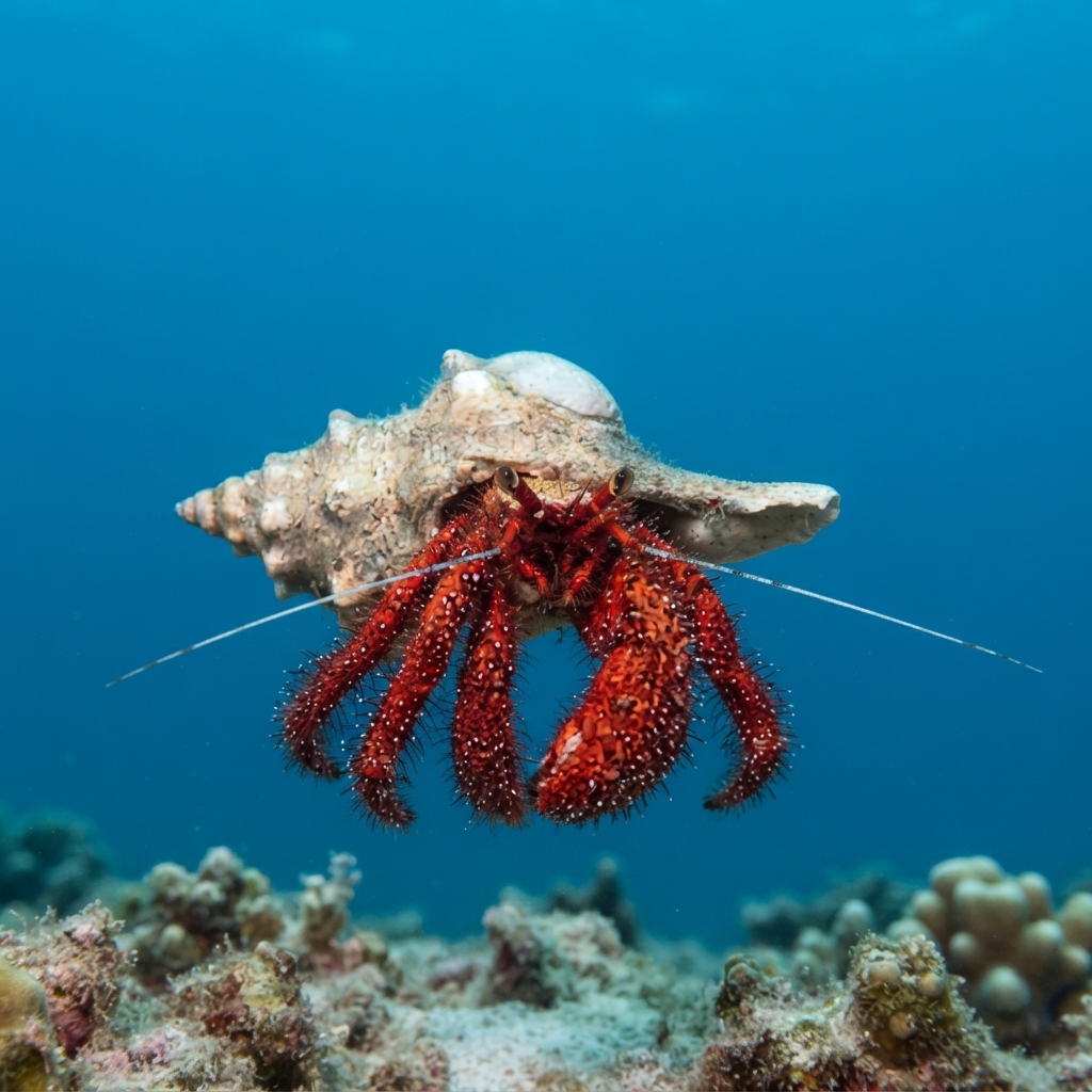 Whitespotted Hermit
