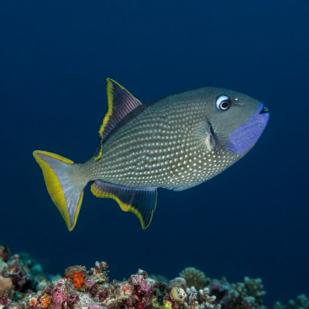 Bluechin Triggerfish