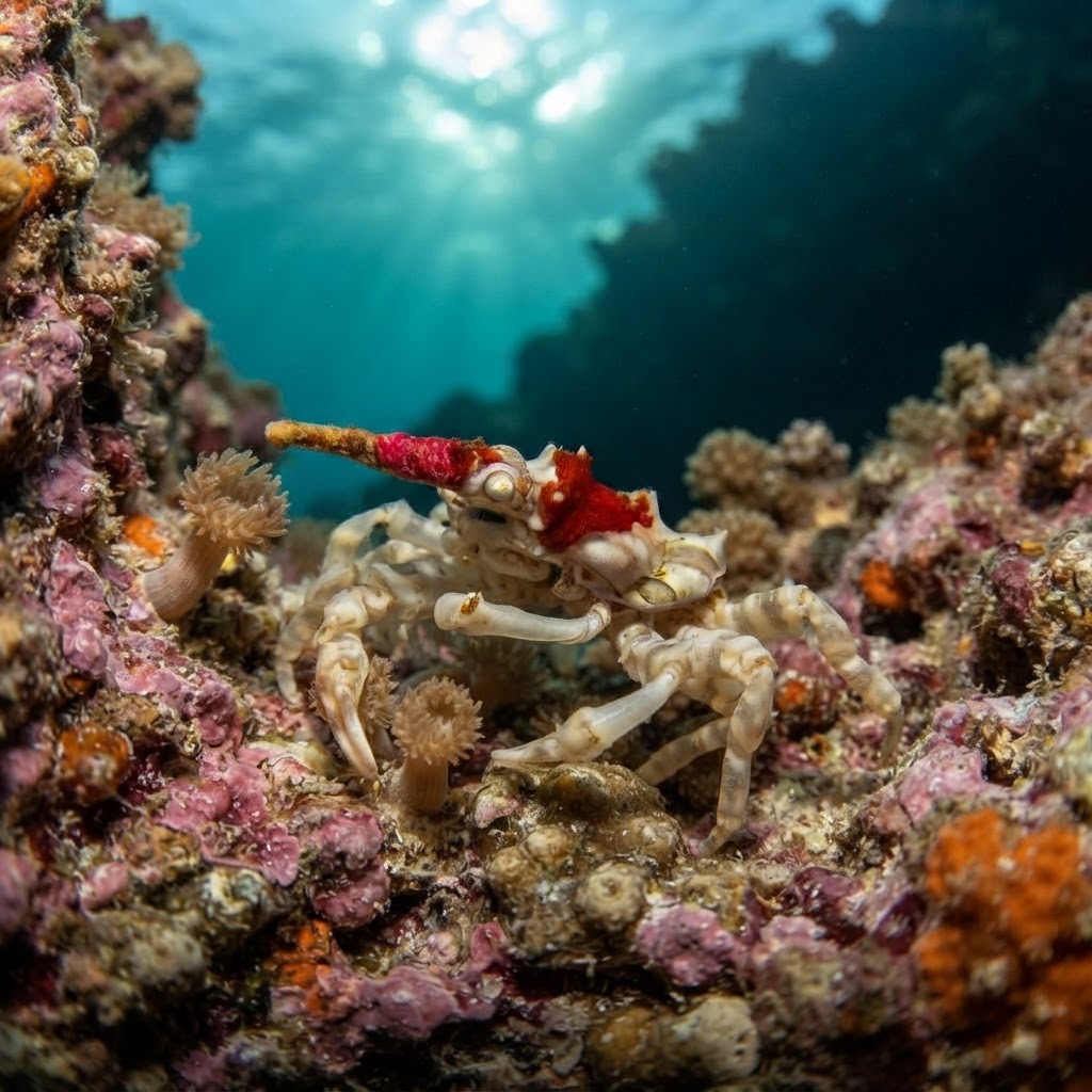 Wire Coral Crab