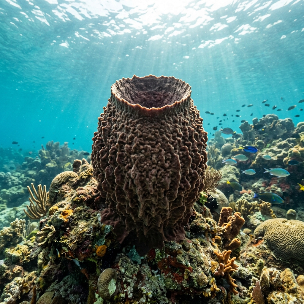 Caribbean Barrel Sponge