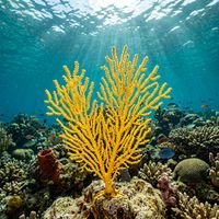 Yellow Gorgonian