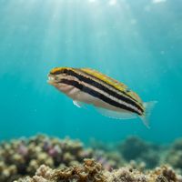 Yellow Sabretooth Blenny