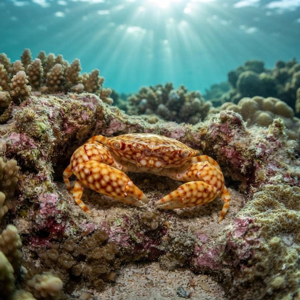 Yellow-spotted Guard Crab
