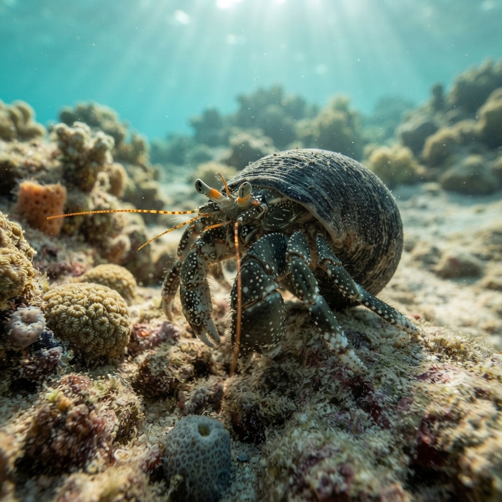 Zebra Hermit Crab